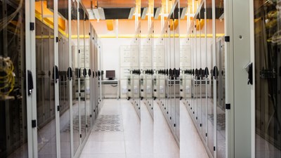 Hallway server cabinets IT & Outsourcing