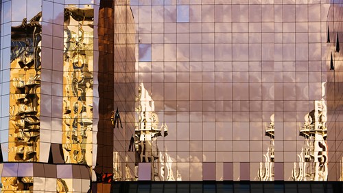mirror facade skyscraper