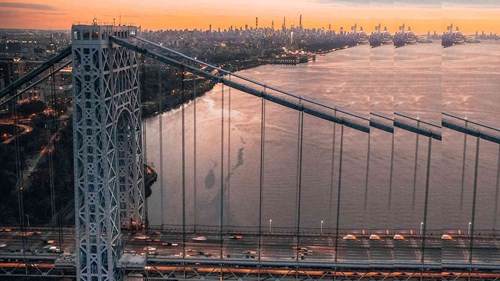 bridge river with pulse