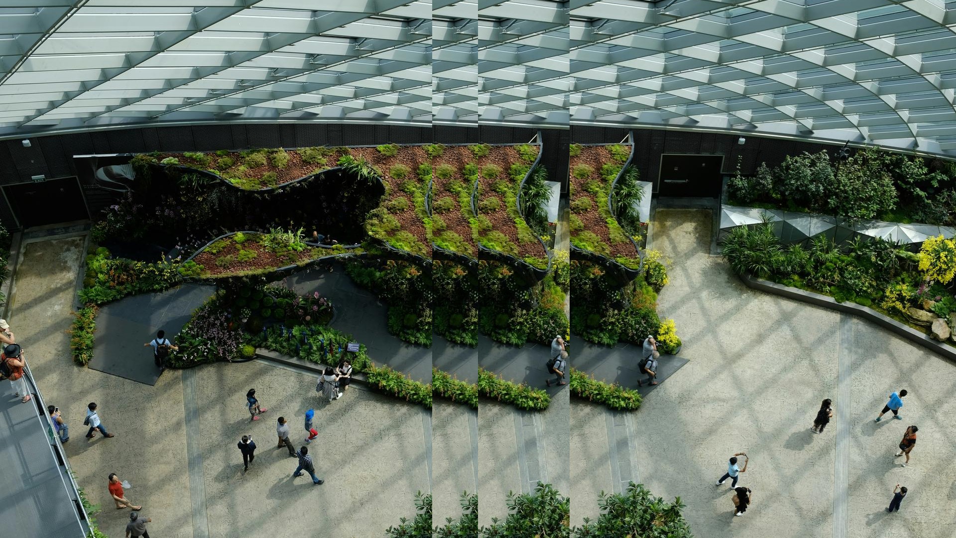 Building with garden with pulse