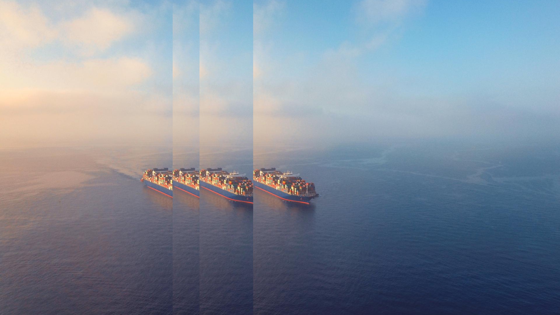 cargo ship with pulse