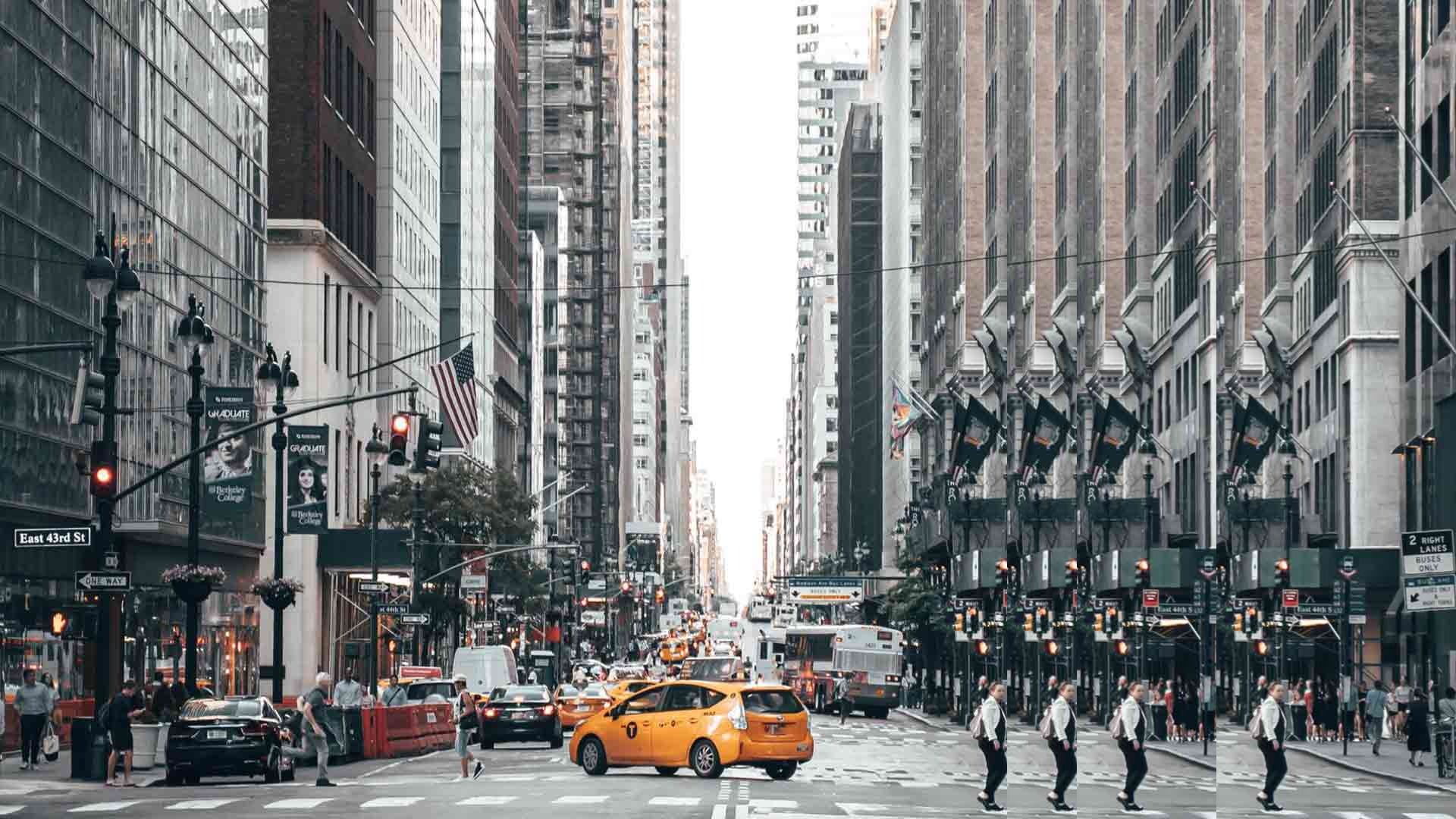 city traffic with pulse