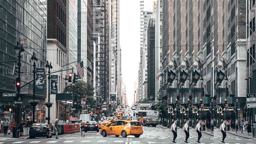 city traffic with pulse