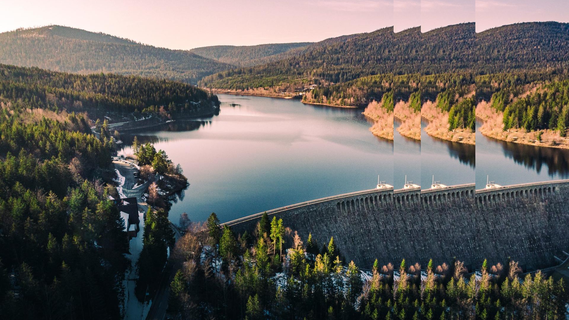 Hydroelectric power station with pulse