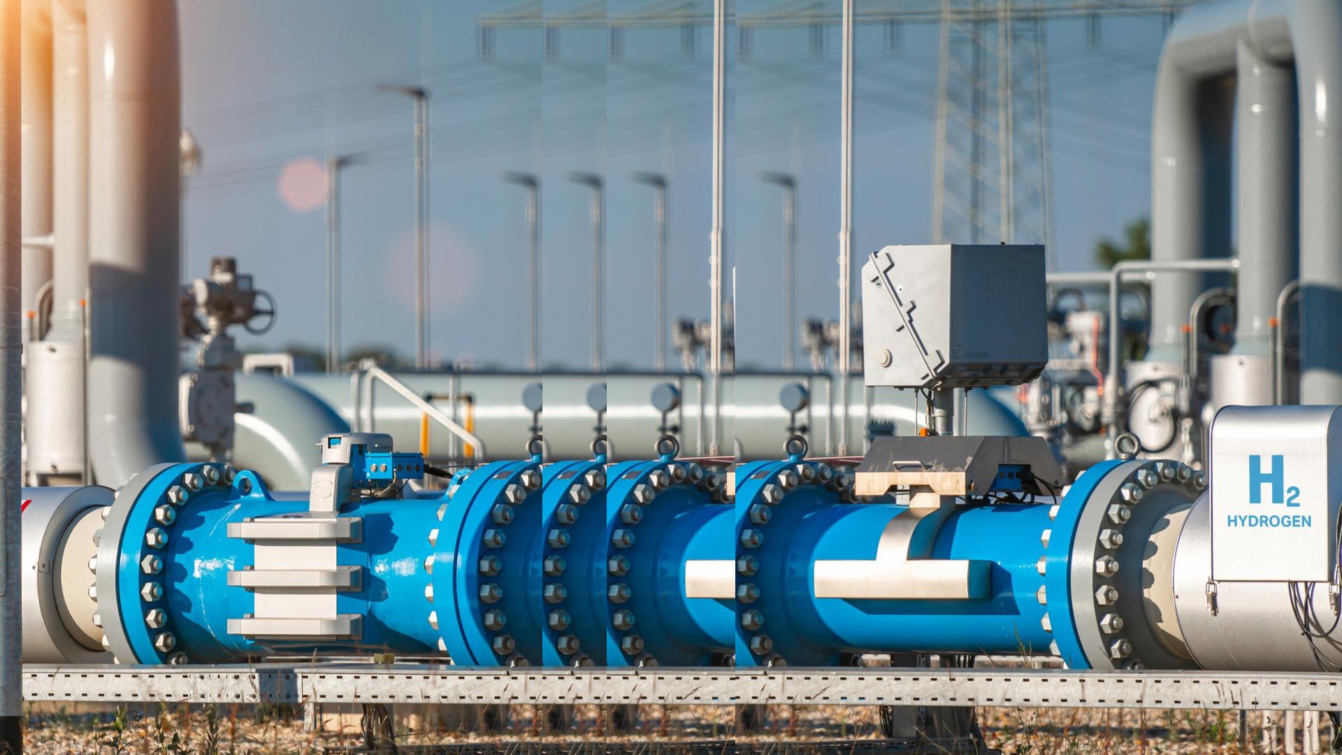 Hydrogen renewable energy production pipeline with pulse