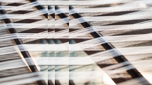 abstraktes Textilmuster