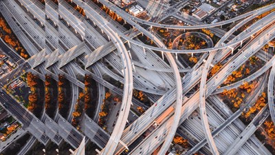 Road crossing with pulse