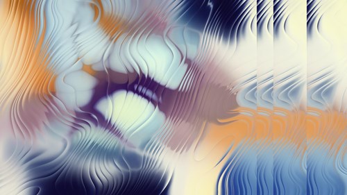 wave background with pulse