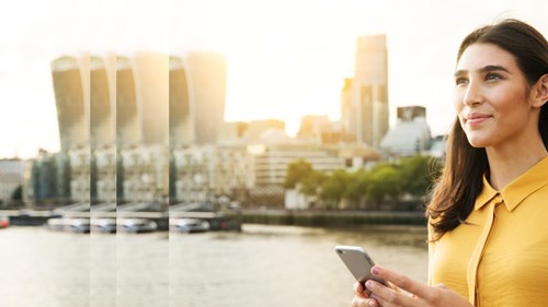 woman in focus with pulse