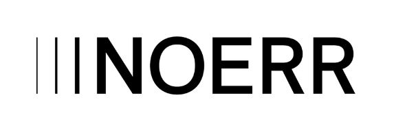 Logo Noerr mit Claim
