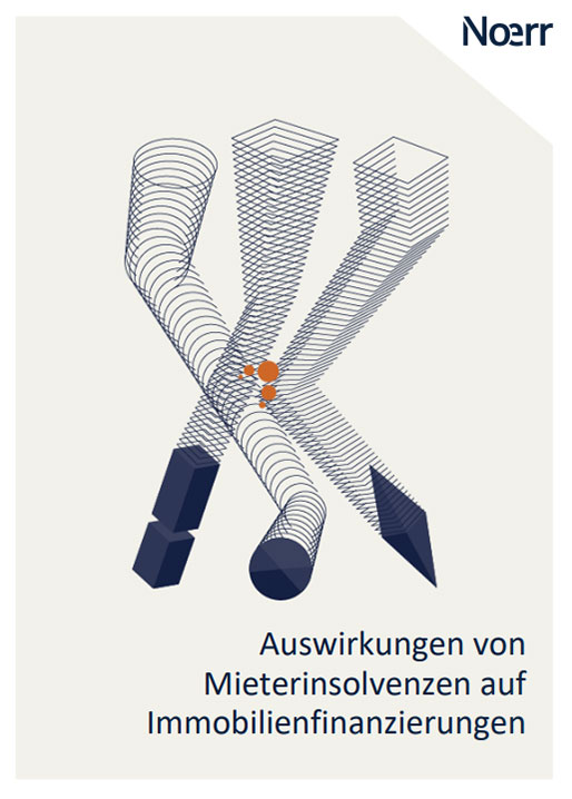 Cover Visual zur Broschüre Auswirkungen von Mieterinsolvenzen auf Immobilienfinanzierungen in DE