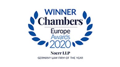 Chambers Europe Awards 2020 Germany Law firm of the year