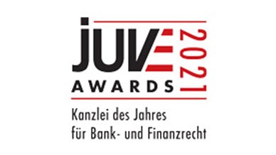 JUVE Awards 2021 Kanzlei des Jahres für Bank- und Finanzrecht