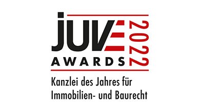 JUVE Awards 2022 Kanzlei des Jahres für Immobilien- und Baurecht