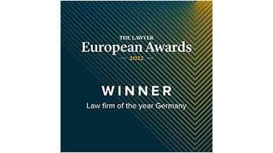 The Lawyer Awards 2022 Law firm of the year Germany