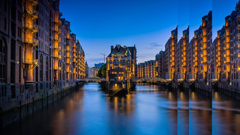 hamburg speicherstadt pulsed
