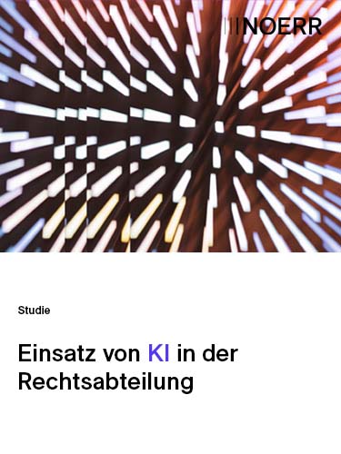KI in der Rechtsabteilung