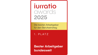 IUR50 Berufseinstieg Bester Arbeitgeber bundesweit Platz 1