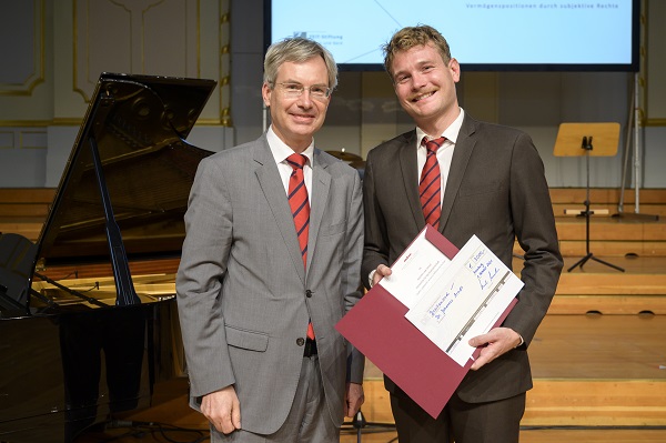Promotionspreis Bucerius Law School Dr. Johannes Arndt