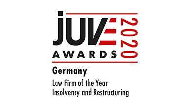 JUVE Awards 2020 Law firm of the year Insolvency and Restructuring