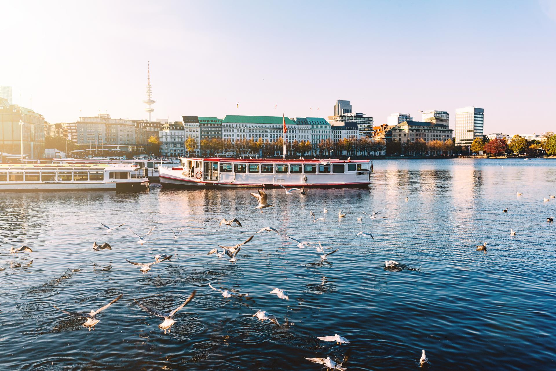Hamburg Alster Lake