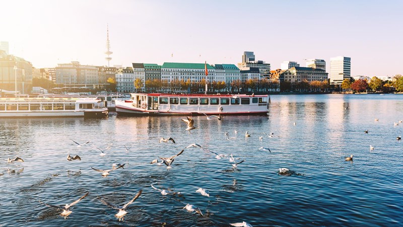 Hamburg Alster Lake