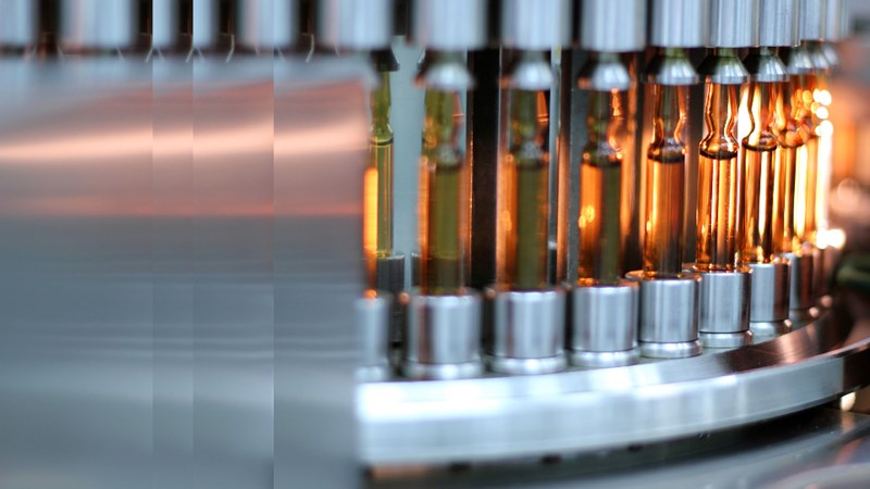 Inspection machine ampoules