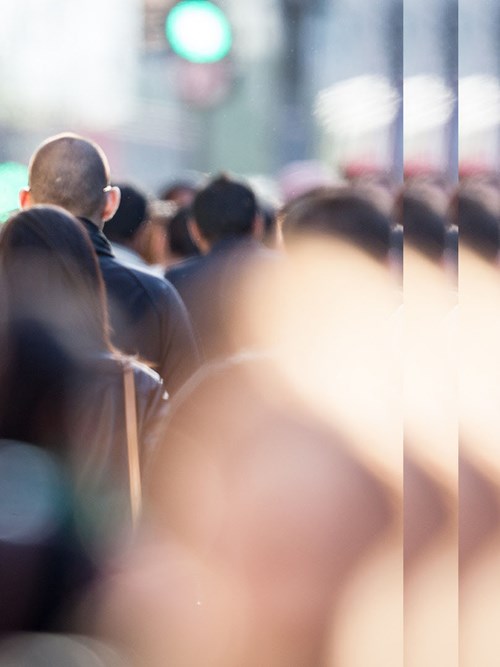 People in pedestrain zone insurance and reinsurance