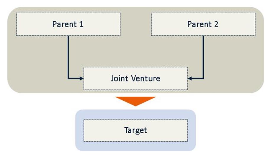 Newsbeitrag englisch Umsatzberechnung Joint Ventures Schaubild 1