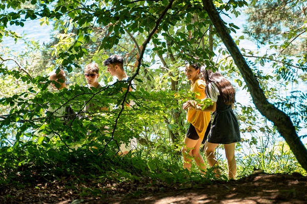 Rumaenische Jugendliche zu Gast im Noerr KinderCamp Juli 2022