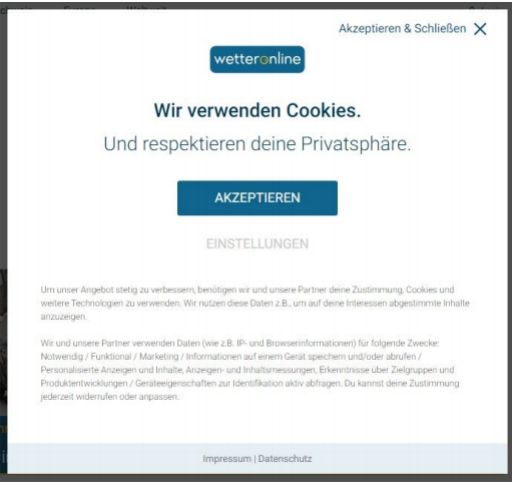 Wir verwenden Cookies