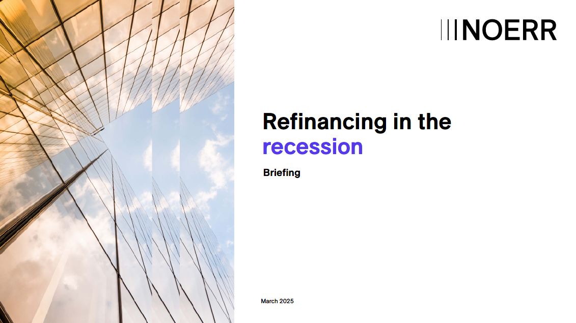 Refinancing in the recession