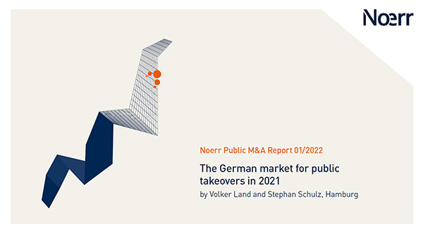 Titelbild Public M&A Reort 01/2022 EN